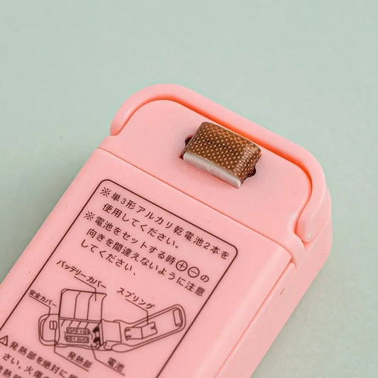 Portable Mini Heat Bag Packaging Sealer Plastic Bag Clip Sealing Machine Food Storage Snack Sealing Kitchen Gadget