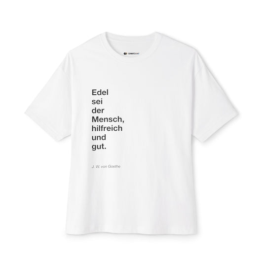 Unisex Oversized Tee - SCHWARTZBUNDT ft. J.W. von Goethe