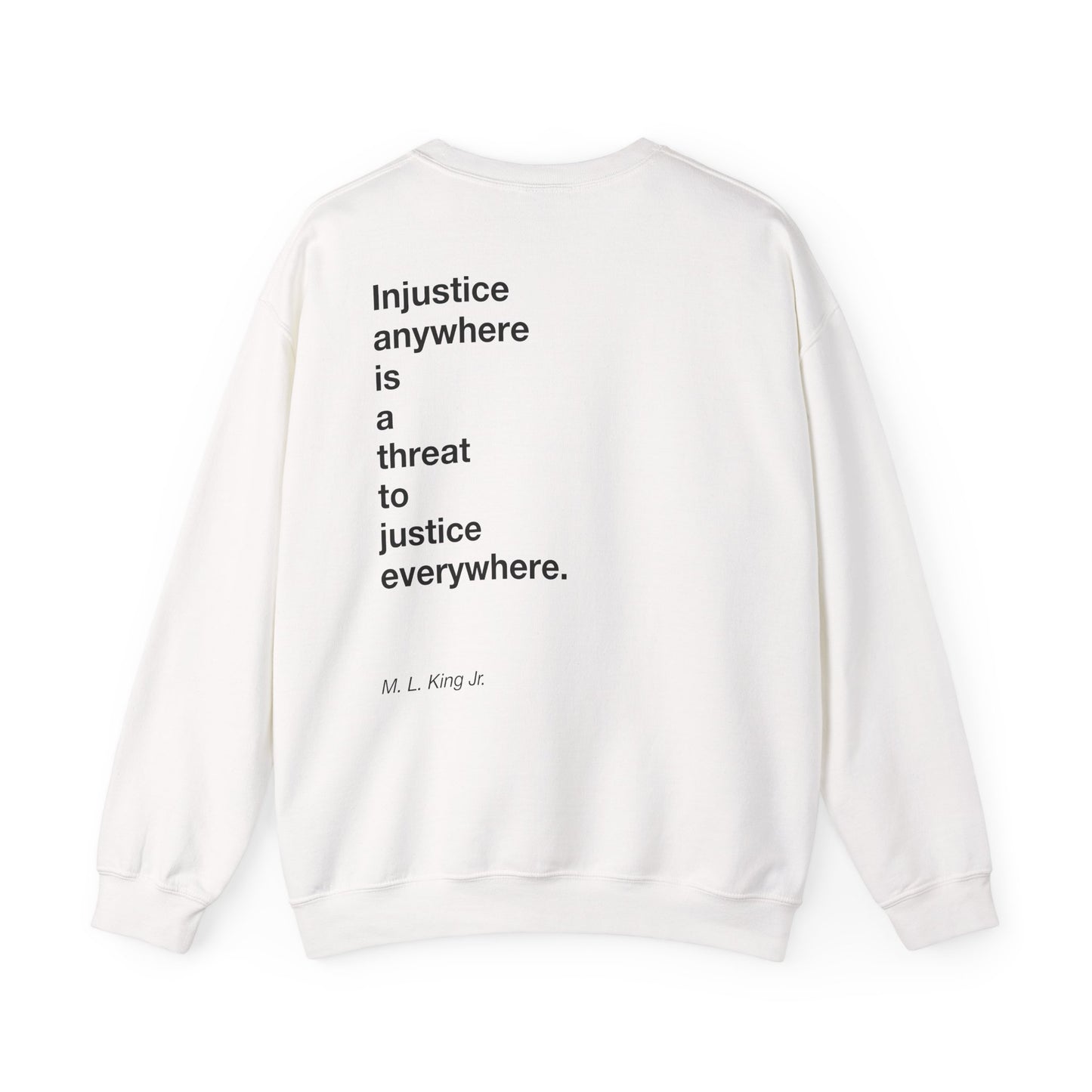 Unisex Sweatshirt - SCHWARTZBUNDT ft. M.L. King Jr.