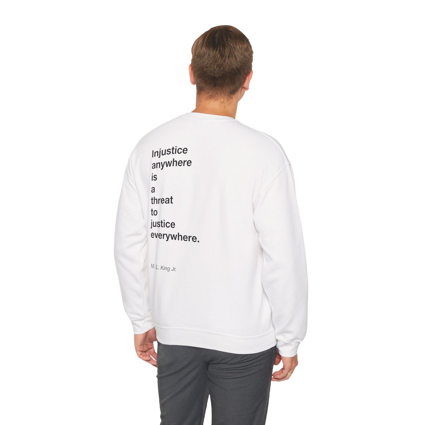 Unisex Sweatshirt - SCHWARTZBUNDT ft. M.L. King Jr.