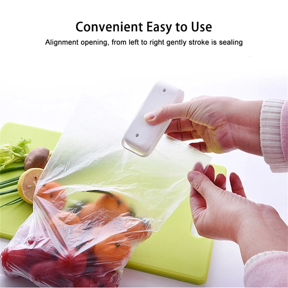 Mini Heat Bag Sealing Machine Thermal Plastic Food Bag Closure Portable  Kitchen Special ToolsFood Packaging Heat Sealer